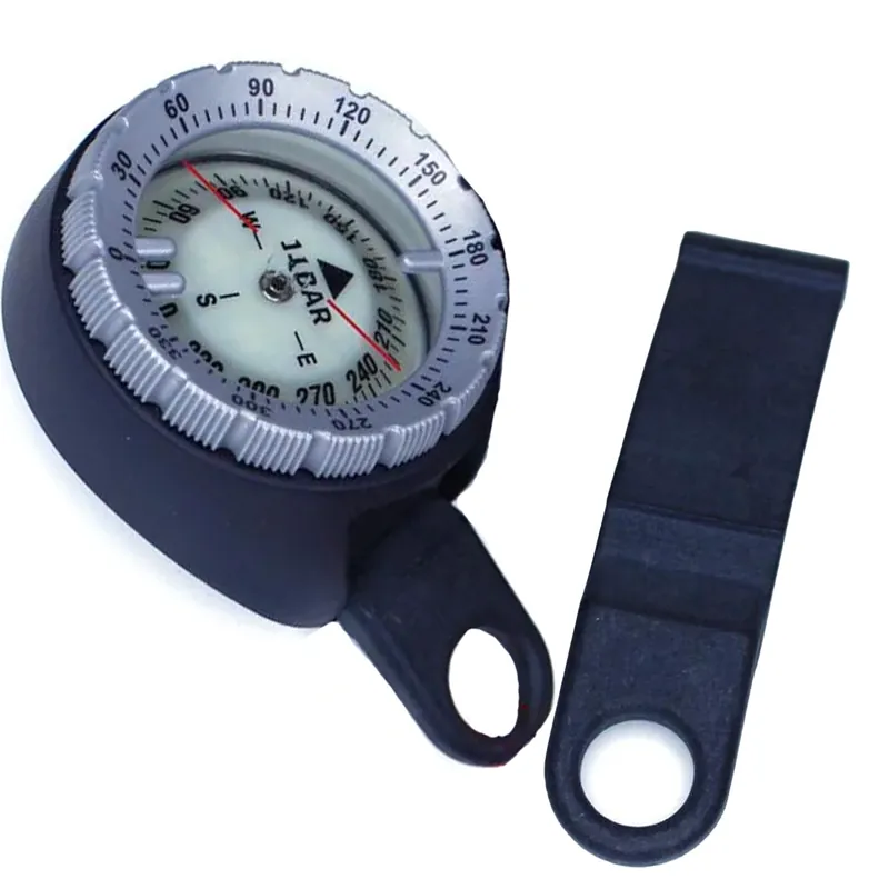 Wochenendangebot Kompass mit Bolt-Snap Adapter Farbe grau